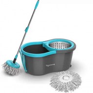 Lifelong LLMOP902 Steel Spin with Trolley Mop Set