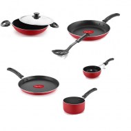 Pigeon Non-Stick Coated Cookware Set  7 piece Gift Set, Nonstick cookwear sets, cookwear sets of 7 Pieces, 7 Pcs Non Stick cookware set, 7pcs cookware set price, nonstick cookware 