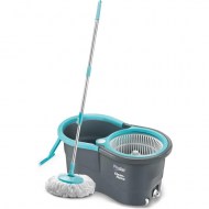 Prestige Alpha  Mop Set, Mop Set Prestige, Mop Set Price, twin bucket mop sets, 360 Degree Spinner mop sets, mop sets 2 Microfiber heads