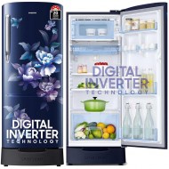 SAMSUNG Refrigerators, 183 Liter Samsung Refrigerators, Refrigerators  with Digital Inverter, 5 star Refrigerators, Single Door Refrigerators, Samsung 183 L Refrigerators with Base Drawer, SAMSUNG 183 L Direct Cool Single Door 5 Star Refrigerator with Ba
